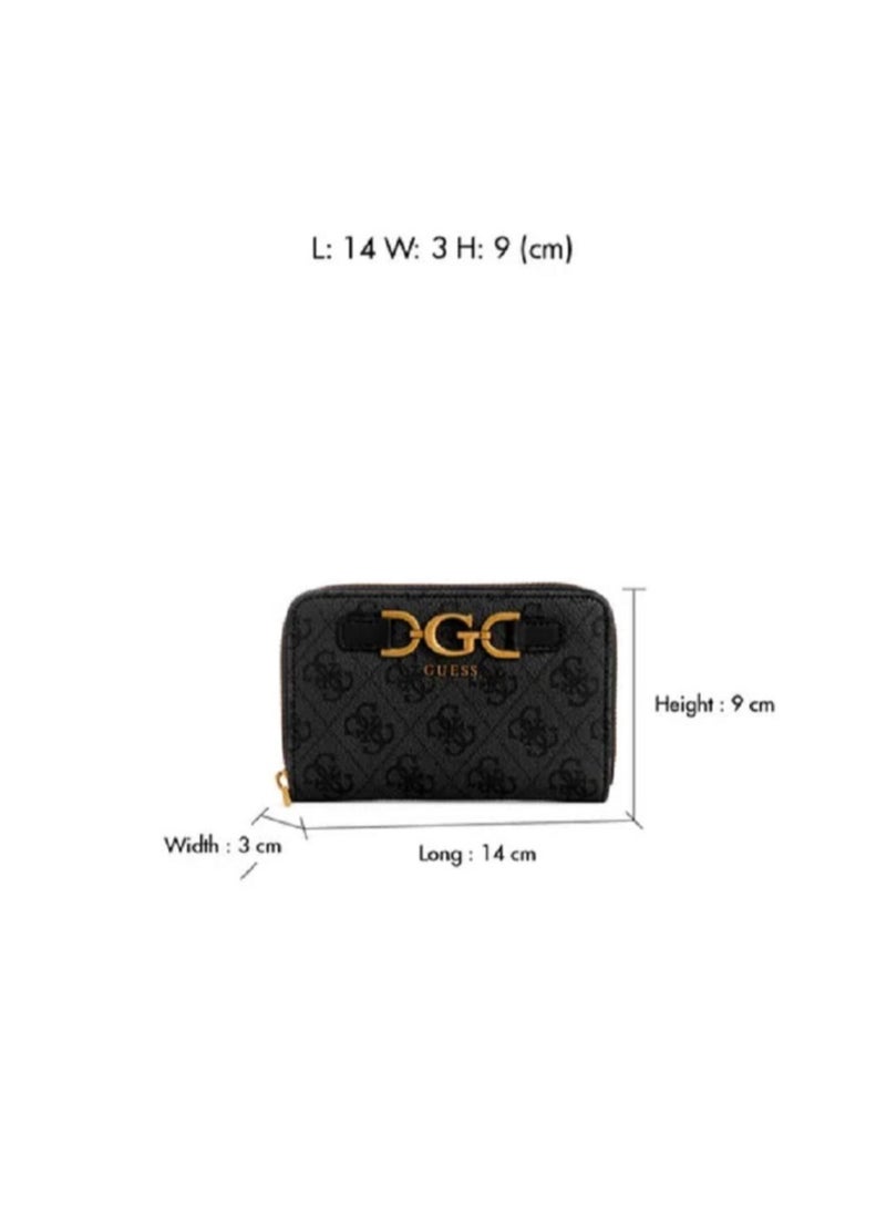 GUESS Dagan Medium Zip Around Dove Logo  - Image 4