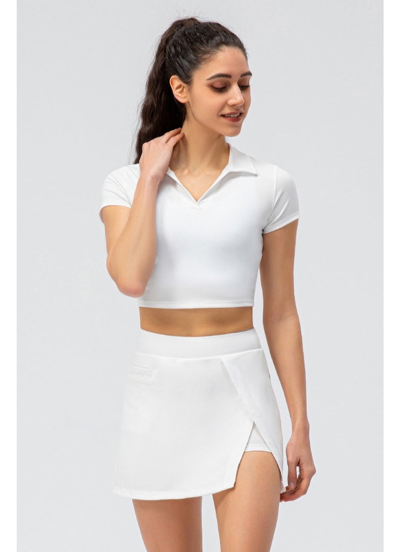 Loquat Ladies Running Sport Two Skirt Suit  - Image 3