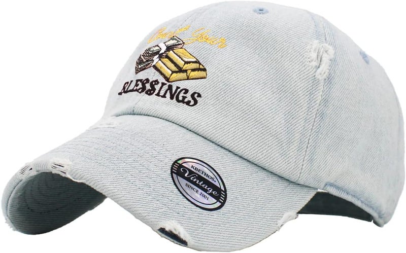 KBETHOS Daddy Dad Hat Pineapple Vacation Baseball Cap Vintage Distressed Classic Polo Style Adjustable - Image 1