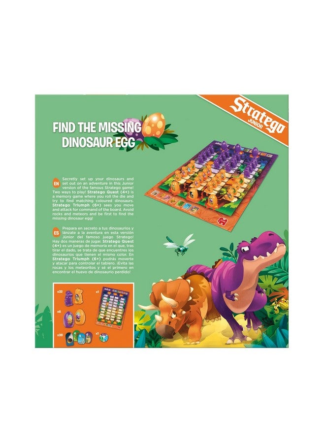 jumbo Jumbo, Stratego - Junior Dinos, Fun Junior Stratego Version, Strategy Board Game, 2 Players, Ages 4 Year Plus - Image 3