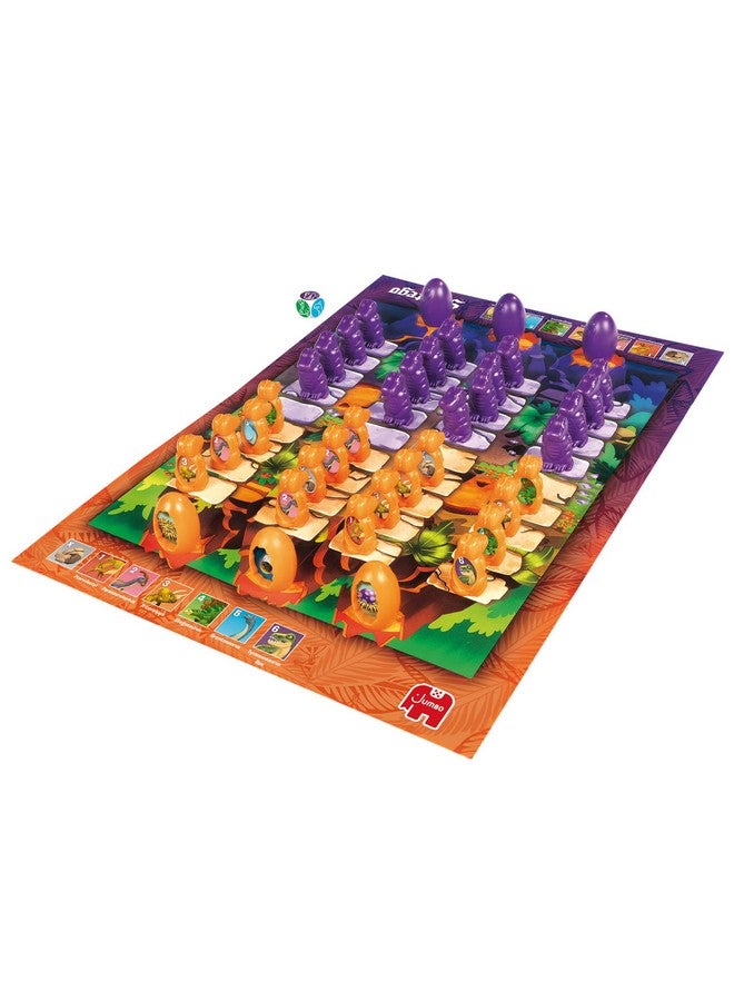 jumbo Jumbo, Stratego - Junior Dinos, Fun Junior Stratego Version, Strategy Board Game, 2 Players, Ages 4 Year Plus - Image 2