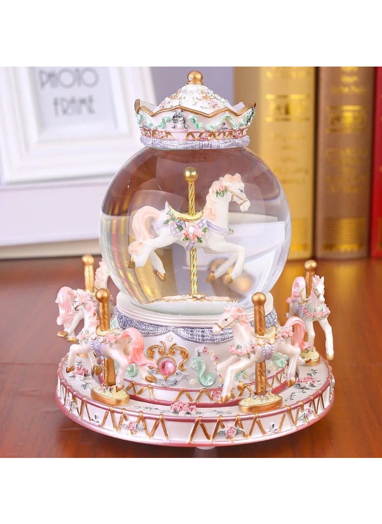 Snow Globe Music Box