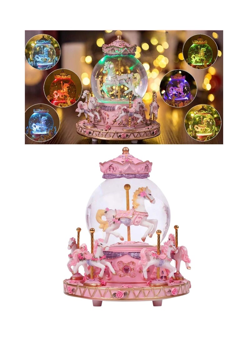 Snow Globe Music Box