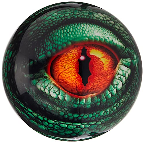 Brunswick Bowling Products Lizard Glow Viz-A-Ball Bowling Ball 10Lbs, Green/Black, 10 lbs - Image 4