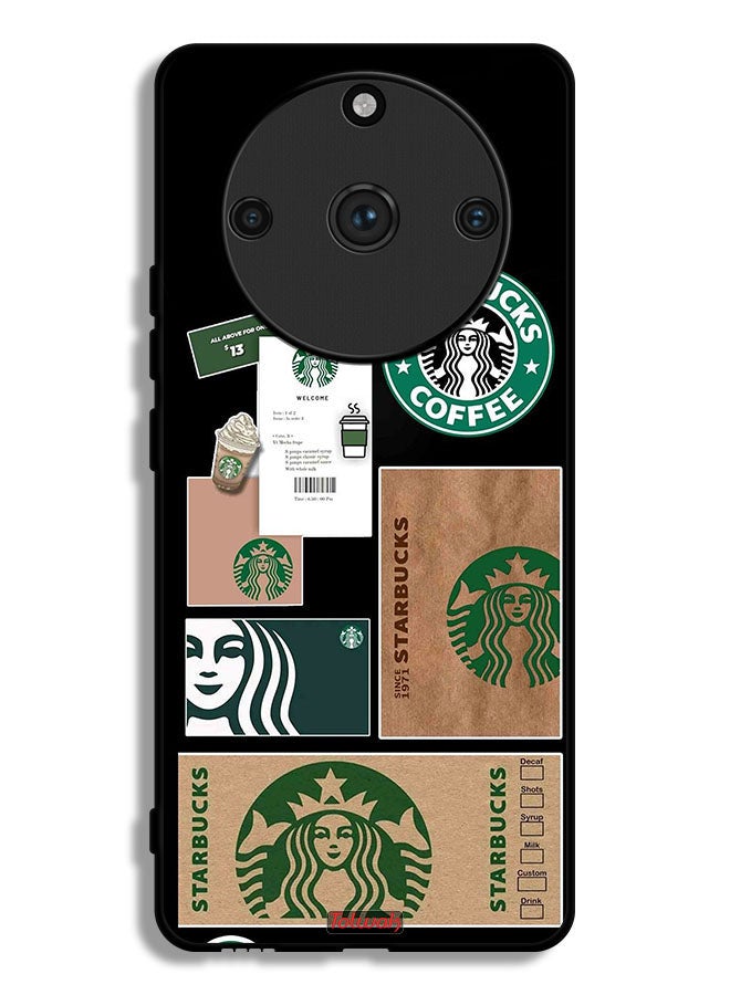 Realme 11 Pro Protective Case Cover Starbucks Sticker