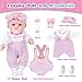 BDDOLL 12 Baby Doll Playset with Clothes and Dolls Carrier Accessories Included Baby Carrier Bottles Nipple Socks Headbands - Image 4