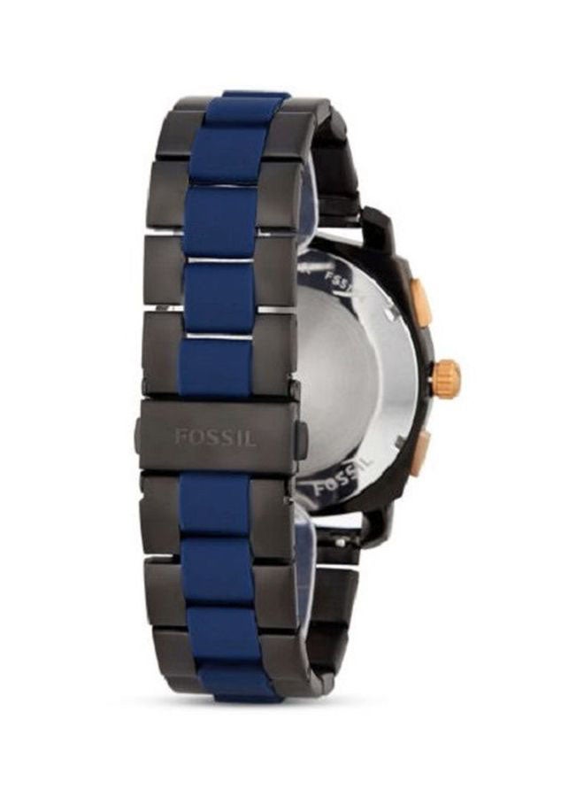 FOSSIL Men Machine Water Resistant Analog Watch FS5164 - 45 mm - Black - Image 2
