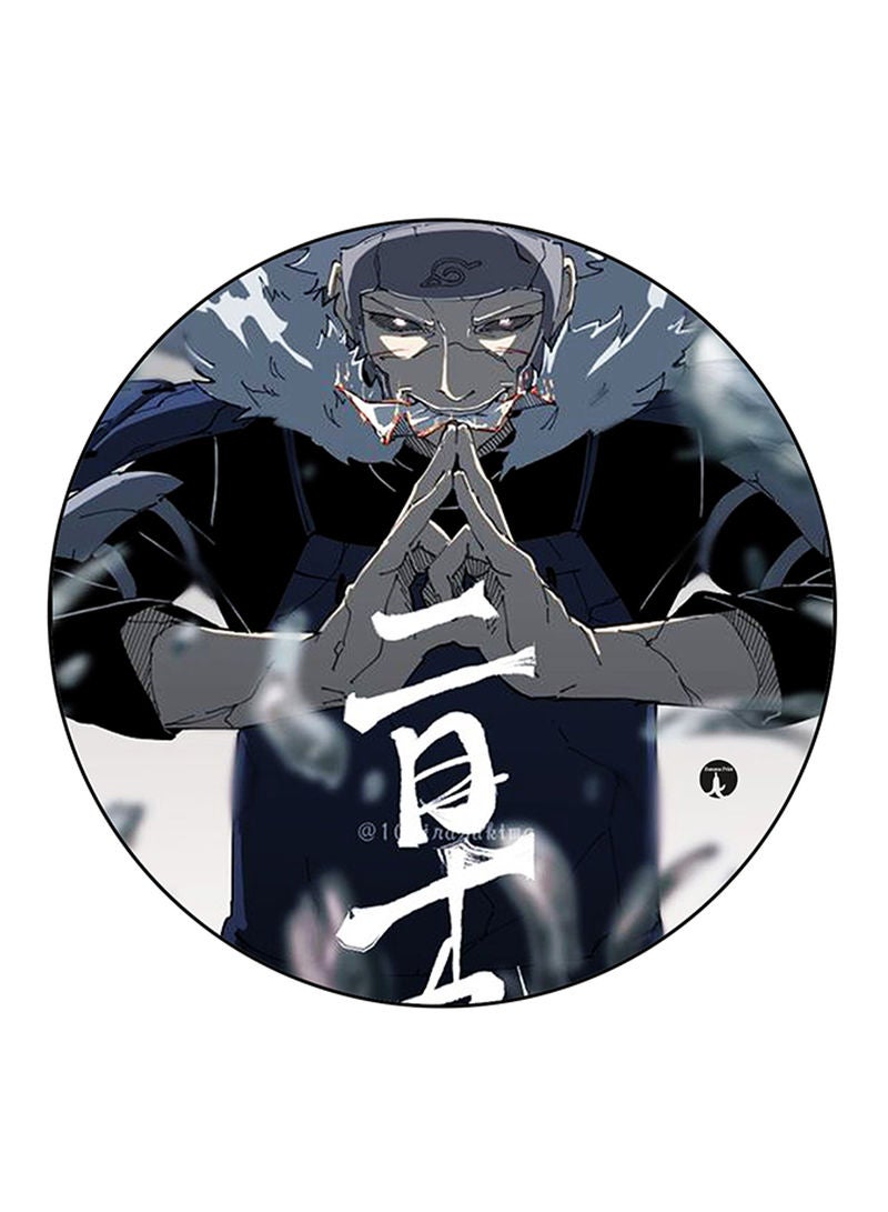 The Anime Naruto Printed Mouse Pad Multicolour