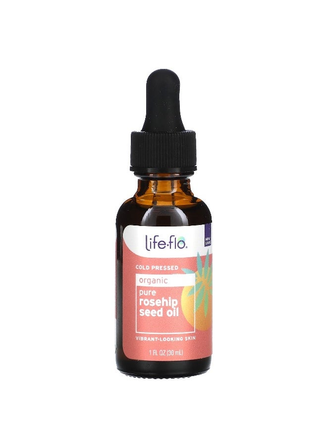 Life-flo Life-flo, Organic Pure Rosehip Seed Oil, 1 fl oz (30 ml)  - Image 1