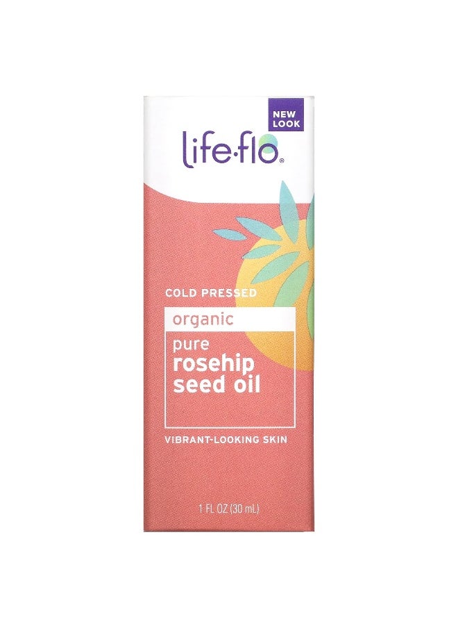 Life-flo Life-flo, Organic Pure Rosehip Seed Oil, 1 fl oz (30 ml)  - Image 2