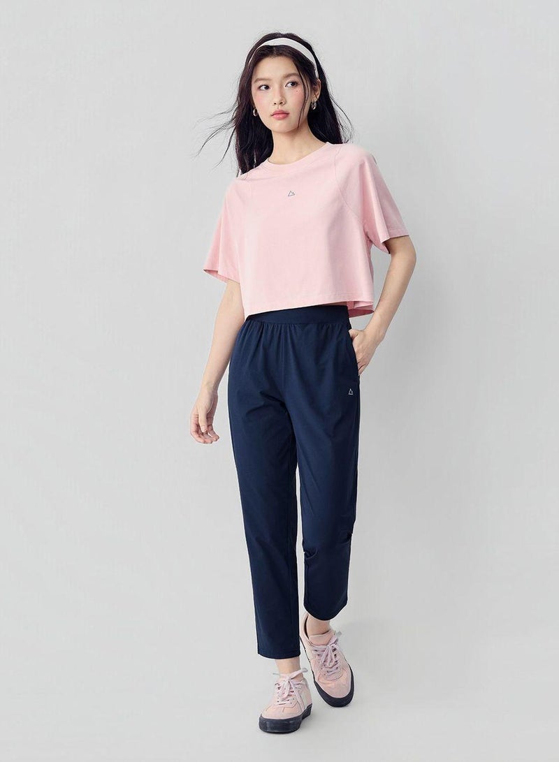 GIORDANO Women Loose G-Motion Rocket Dry 3/4 Tee - Image 2