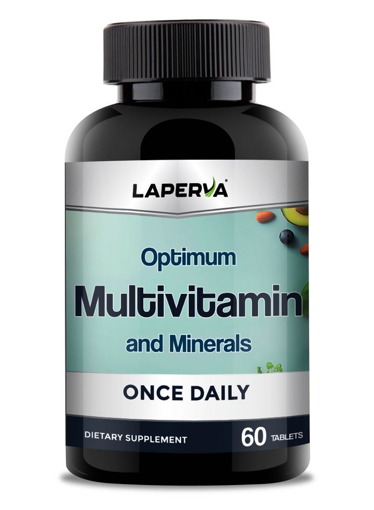 Laperva Optimum Multivitamin, 60 Tablets – Supports Immune Health, Energy, and Metabolic Balance