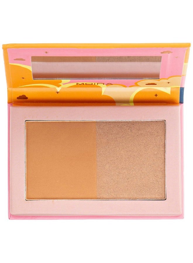 moira Golden Rays Dual Bronzer, 7.5 gm - Image 2