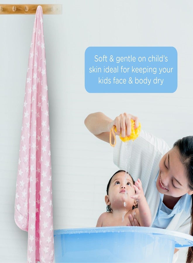 Nuluv Towels for Girls,Quick Dry,Super Absorbent Soft Bath Towel | Pack of 1 | Pink - TCNLTOWEL01-O - Image 3