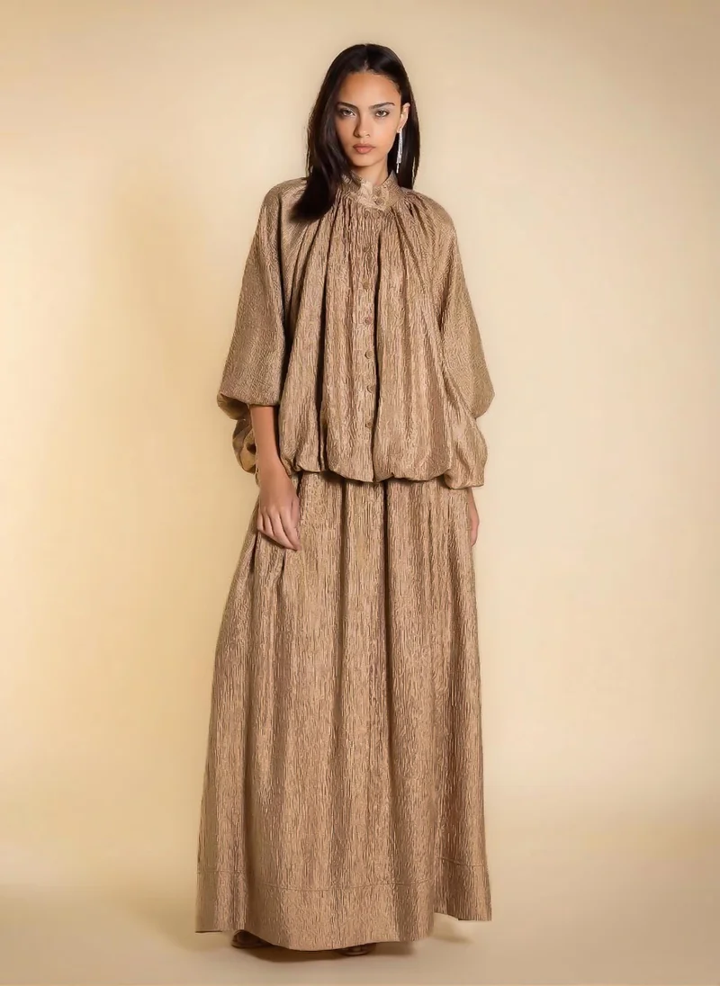 شايبس FLOWING TEXTURED SKIRT SET