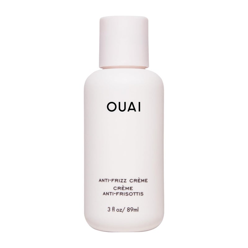 Ouai كريم أووي لمكافحة التجاعيد بحجم السفر - كريم مرطب للشعر مع تحكم في التجاعيد وحماية من الحرارة - يوفر ترطيبًا مع مستخلص الجاك فروت والبنجر - خالي من البارابين والفثالات والكبريتات (3 أوقيات) - Image 1