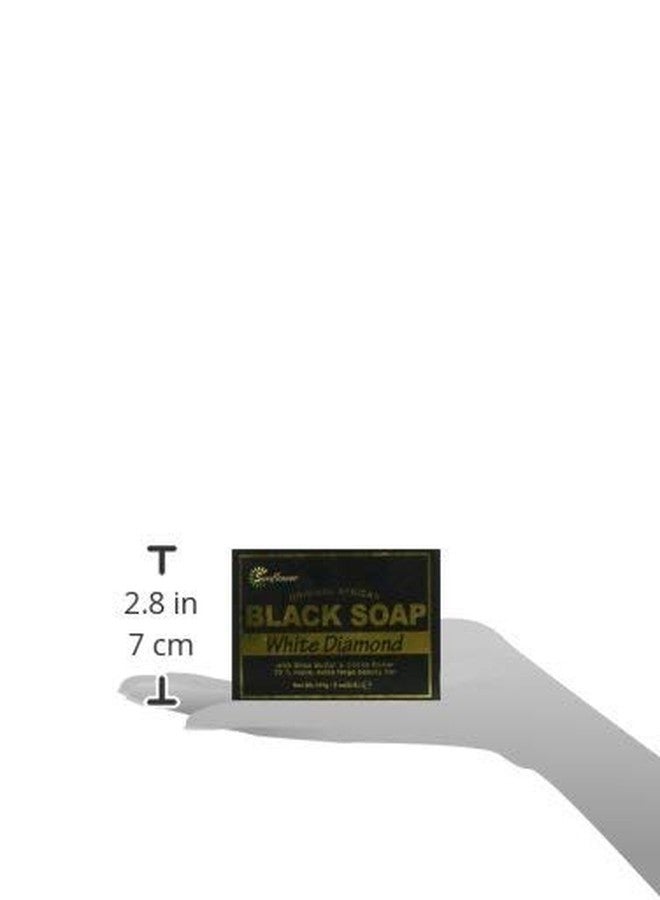 صن فلاور صابون عباد الشمس الأسود، الماس الأبيض، 5 أونصة - Image 5