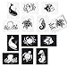 Wee Gallery High Contrast Baby Cards Black and White Cards for Newborns 6 to 12 Months Baby Flash Cards Tummy Time and Visual Stimulation Art Cards Ocean Animals - Image 3