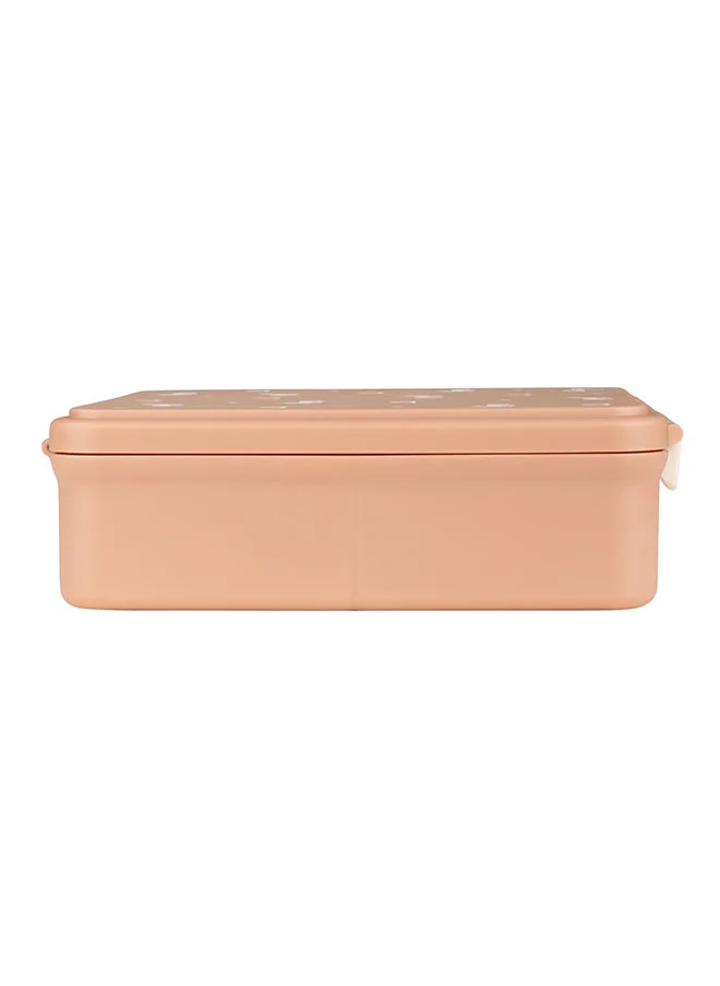 Citron Grand Lunchbox With 4 Compartments For Kids - Includes 1 Thermos Food Jar And 1 Sauce Container, Leak Proof And Bpa Free Lunch Box For Kids - Unicorn Blush Pink