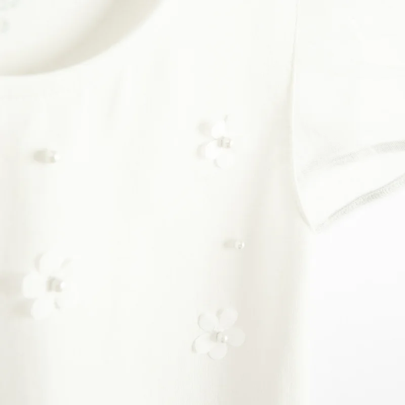 كول كلوب من سمييك CCG3210841 WHITE COTTON BLOUSE S/S
