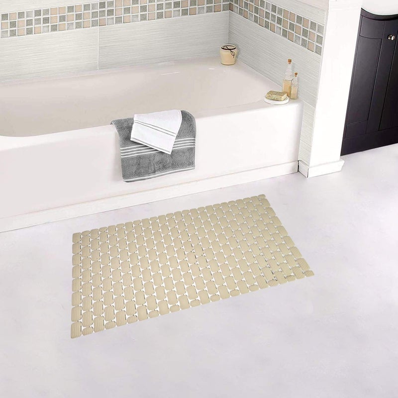 HaRvic HaRvic PVC Rubber mat Drainage Non Slip Rubber Mat Commercial Use Floor Mat Bathroom Swimming Pool Shower Doormat Indoor Outdoor Wet Area Kitchen Terrace Mats Beige  - Image 2