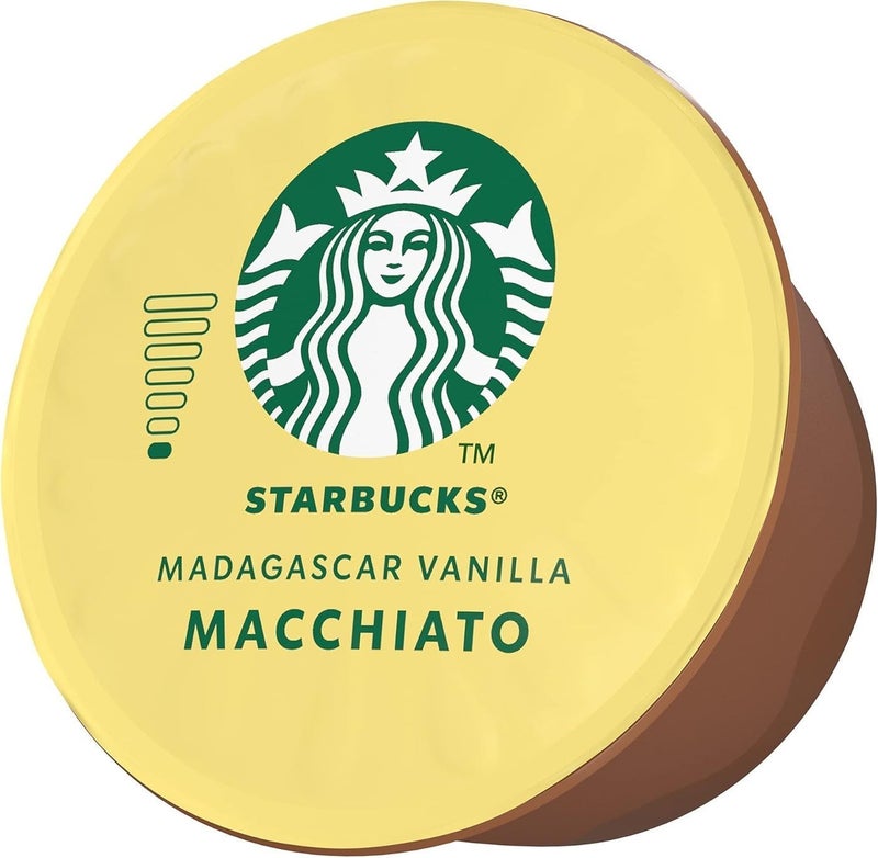 ستاربكس كبسولات قهوة ماكياتو فانيليا مدغشقر، ١٢ كبسولة، ١٣٢ غرام، عبوة من ٣ قطع - Image 3