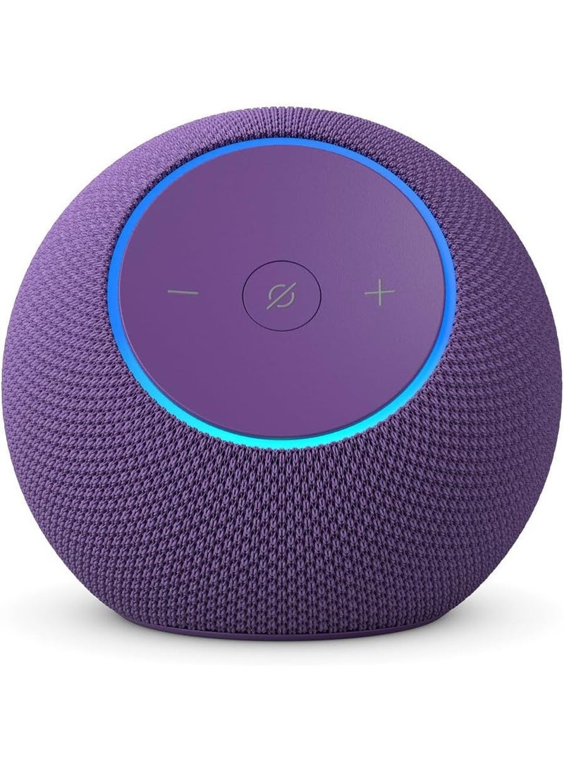 Amazon Ev Dot Max (latest model), AI-powered speaker with room-filling sound and integrated smart home control center, with early access to Smart Assistant Plus - Image 1