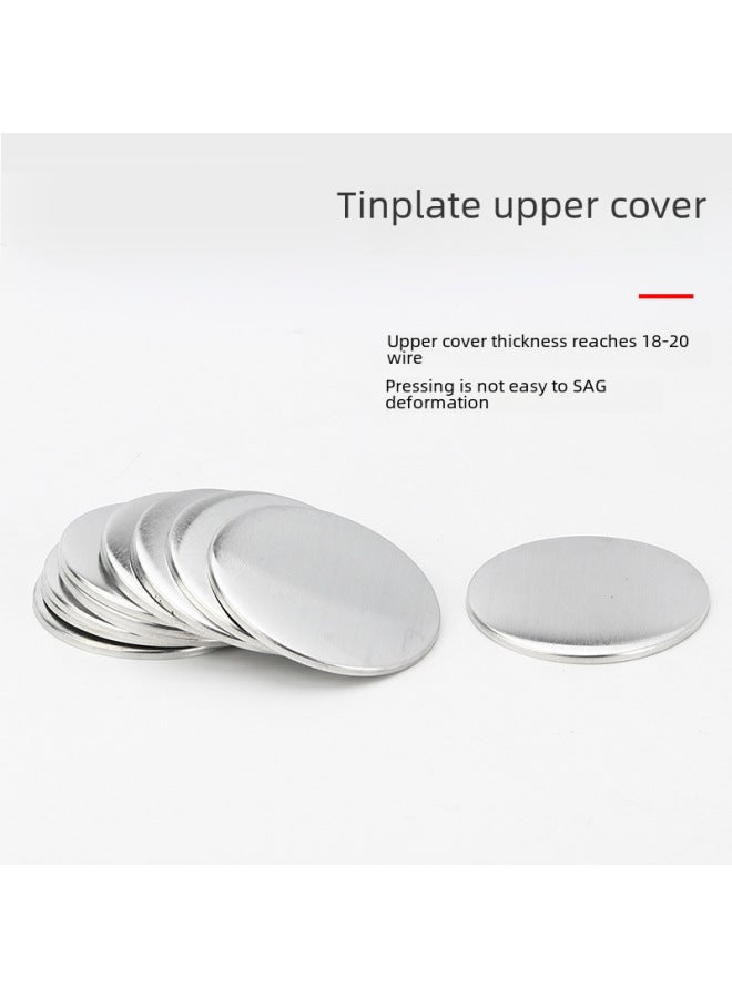 Chia Tinplate Badge Material Yum Iron Bottom Badge Consumables Production Badge Consumables Accessories Manufacturers - Image 4
