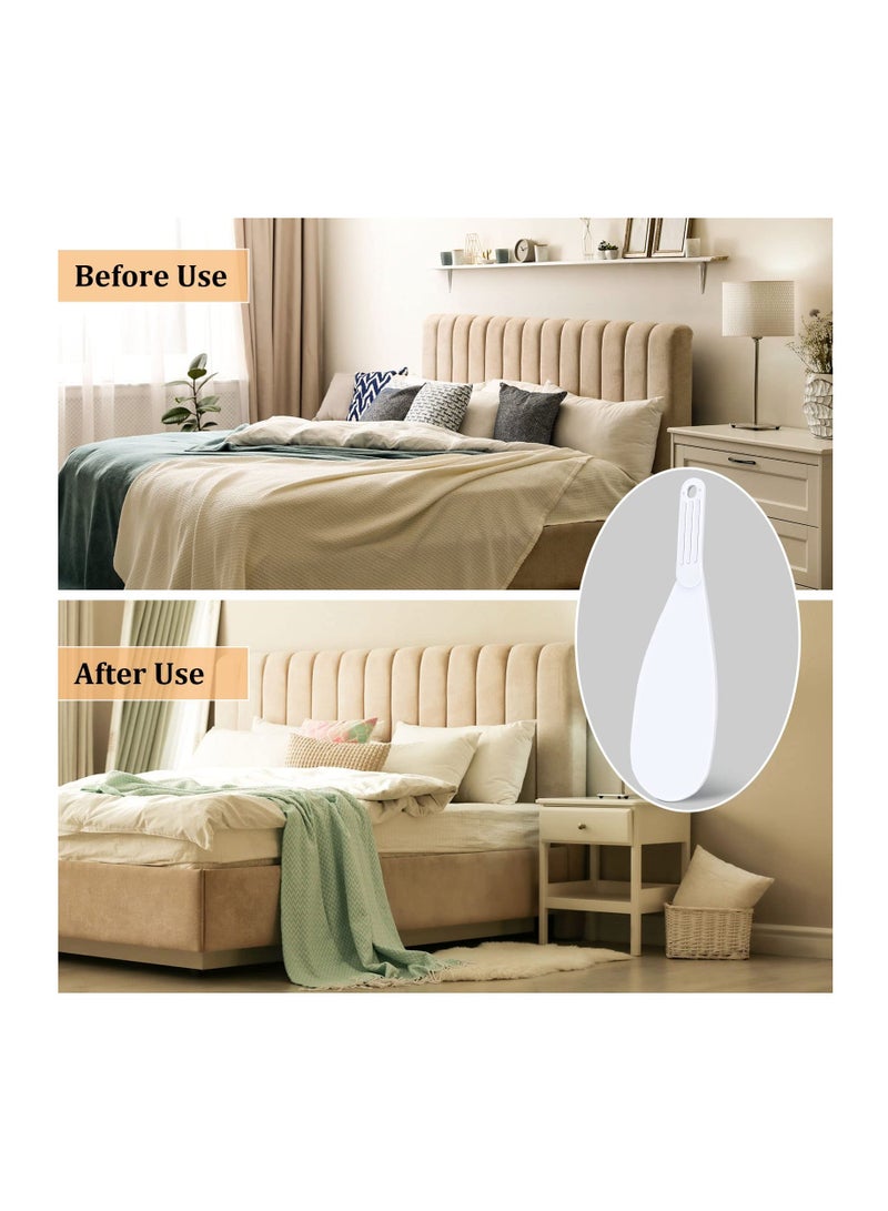 Mattress Lifter Bed Sheet Tool Extra Long Making for Changing Sheets Bedsheet Change Helper Tucking Paddle Bedding Duvets Neatly and Easy(Set of 2) - Image 4