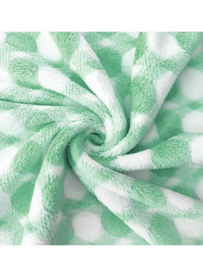 STATUS Contract Microfiber Towels for Bath-Soft Coral Fleece Towel with Hook Quick Dry Super Absorbent-Stripes Bath Towel for Men and Women-70 x 140 cm and Hand Towel 40x60cm (Green) - Image 3