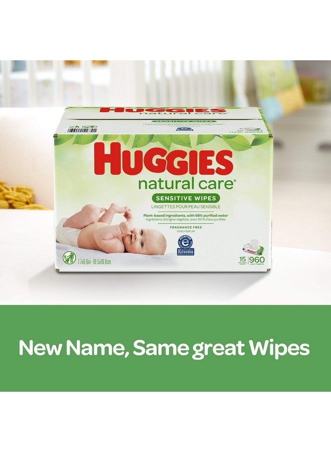 HUGGIES Natural Care, Baby Wipes, Unscented, 32 Count - Image 2