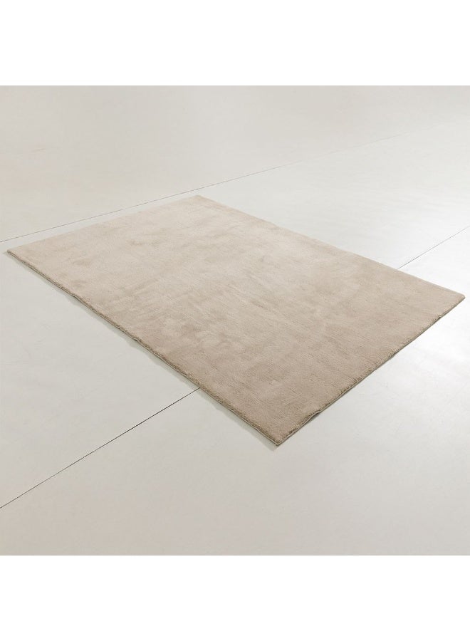 DANUBE HOME Nova Tufted Shaggy Solid Rug | Washable Solids Style | Polyester Area Rug Floor Covering | Indoor Carpet For Living Room Dining Bedroom 240X340cm-Camel - Image 3