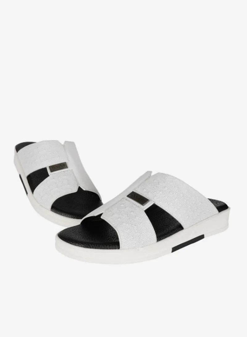 بارجيل أونو صنادل بارجيل أونو الرجالية الأنيقة أبيض