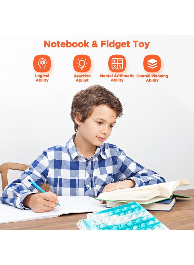 ISank Spiral Notebook Push Pop Bubble Fidget Sensory Toys - Image 5