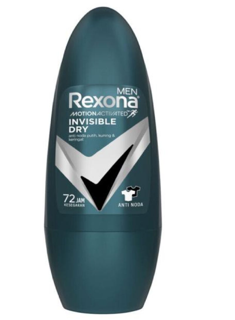 REXONA MEN INVISIBLE DRY DEOROLLON 72H 45ML