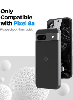 Spigen GLAStR Align Master Google Pixel 8a Screen Protector Premium Tempered Glass Case Friendly [2 Pack]  - Image 2