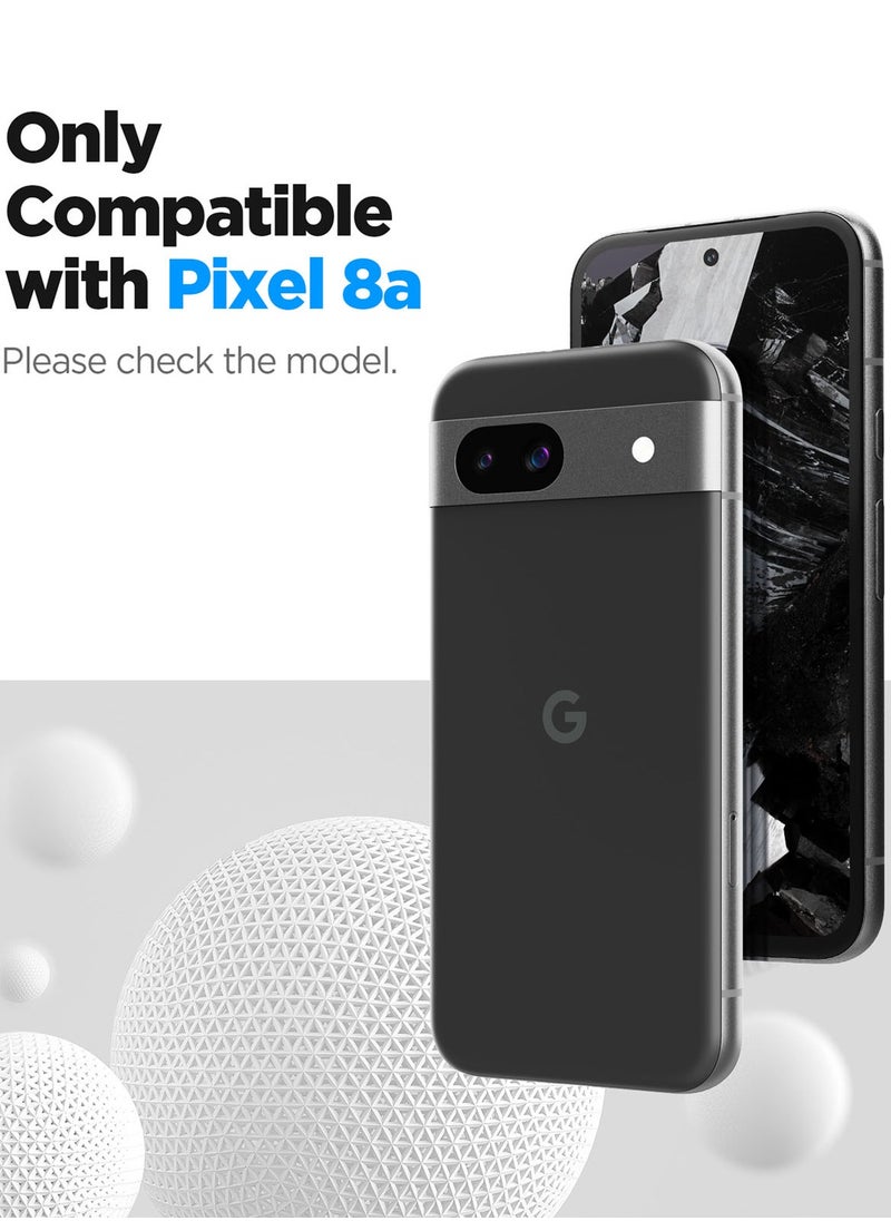 Spigen - GLAStR Align Master Google Pixel 8a Screen Protector Premium Tempered Glass Case Friendly [2 Pack] - Image 1