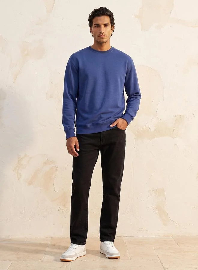 Splash FAV BLACK Denim Straight Fit Jeans for Men | Best Price UAE
