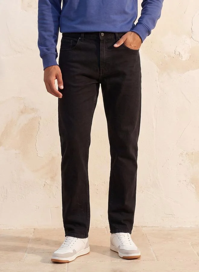 Denim Straight Fit Jeans