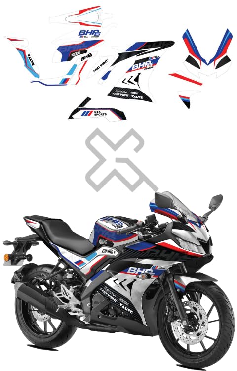 Grayfixx BHP6 Full Body Sticker for R15S & V3 | Made in Premium Gloss Vinyl with FPF(Fade Protection Film), Water Proof, Precut Sticker, Pack of 1 Both Side with 2 Years Guarantee - Image 3