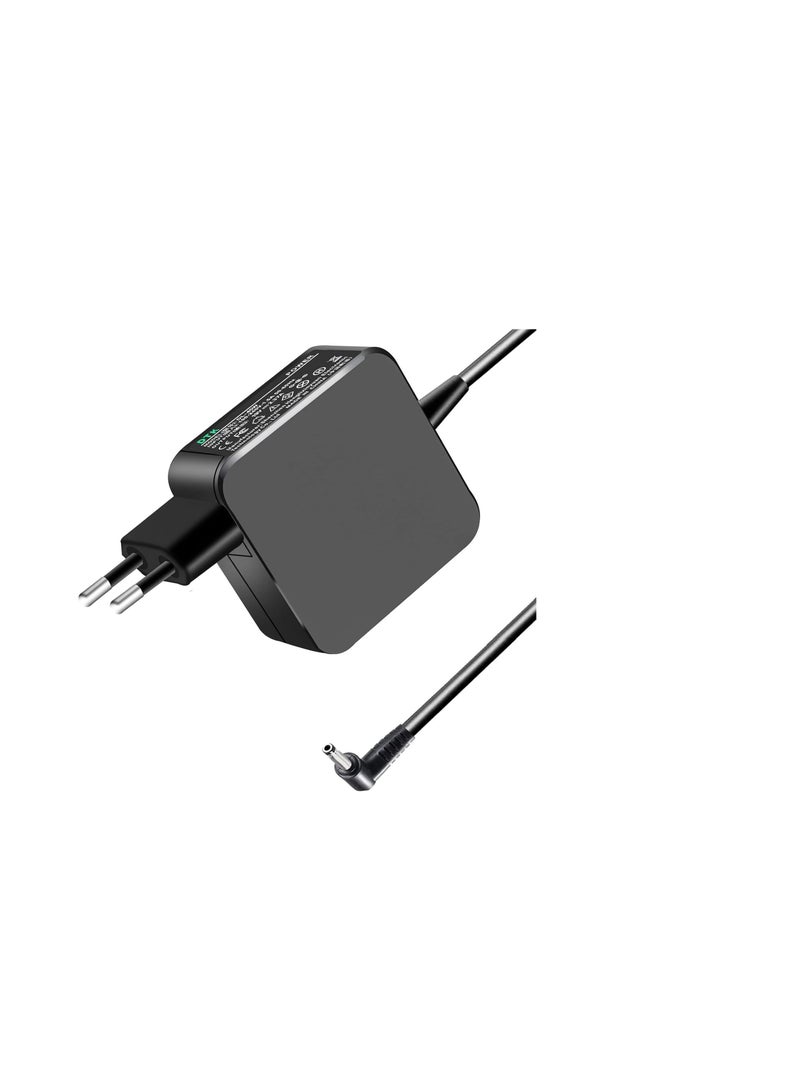 Terabyte Power Supply for Asus Laptop, 45 W 19 V 2.37 A Notebook Laptop Charging Cable AC Power Supply for ASUS Plug: 4.0 x 1.35 mm - Image 1