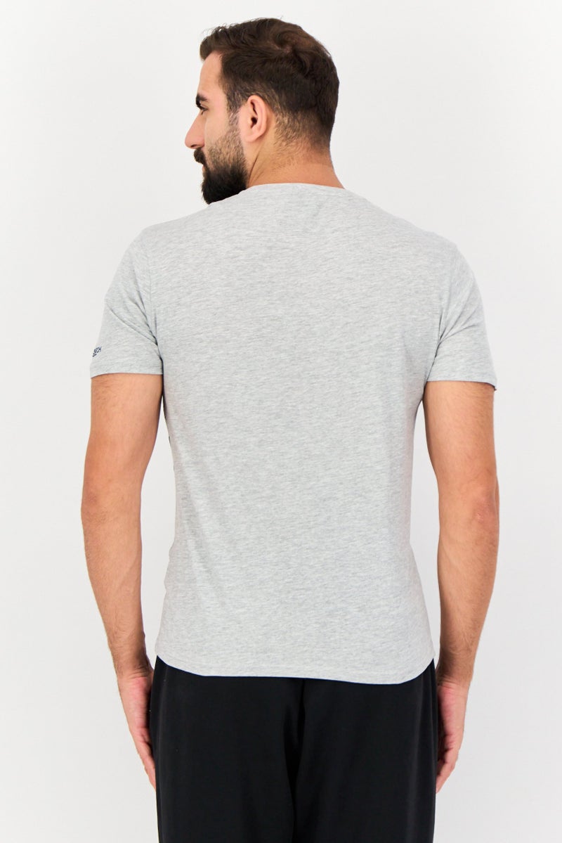 CROSSHATCH Men 2 Piece Crew Neck Short Sleeve Graphic Printed T-Shirt, Multicolor - Image 3