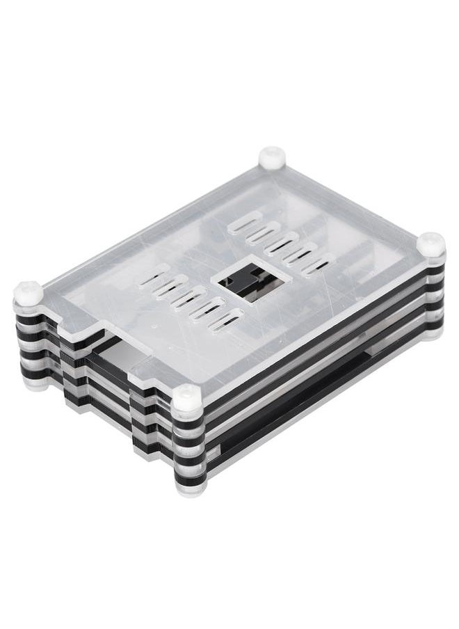 Thoraya 9-layer Shell Case for Raspberry Pi 3B+/3B/2B Fast Heat Dissipation Fast Heater Case  - Image 1