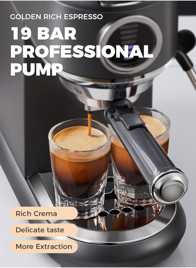 Cafelffe - 4 In 1 Espresso Machine Hot Cold Coffee Machine For Nespresso Dolce Gusto ESE Pods And Ground Coffee For Household Hotel And Office 1.1L - Image 1