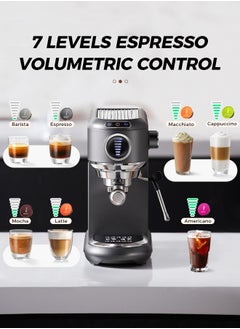 Cafelffe 4 In 1 Espresso Machine Hot Cold Coffee Machine For Nespresso Dolce Gusto ESE Pods And Ground Coffee For Household Hotel And Office 1.1L  - Image 4