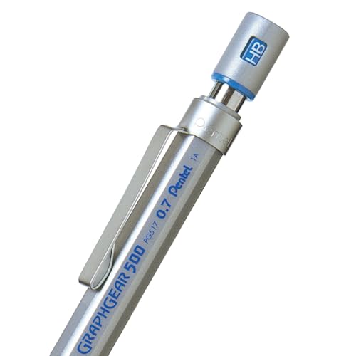 Pentel قلم رصاص ميكانيكي للرسم Pentel Graphgear 500 PG517 0.7mm - Image 3
