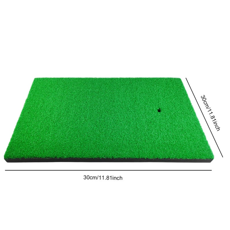Golf Mat Practice Mat 30 30cm Artificial Grass Hitting Training Aids - Image 4
