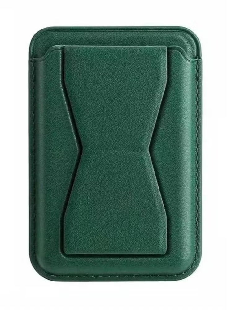 JAJEEK MagSafe Card Holder with Stand – Slim Magnetic Wallet for iPhone, Secure Card Storage, Built-In Kickstand, Ultra-Thin PU Leather Design, Strong Magnetic Grip, Travel-Friendly and Stylish - Image 3