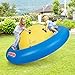 OLAKIDS 8FT Inflatable Dome Rocker Bouncer Outdoor Kids Giant Roll and Play Seesaw Rocker with 6 Secure Handles Max Weight 250 LBS - Image 4
