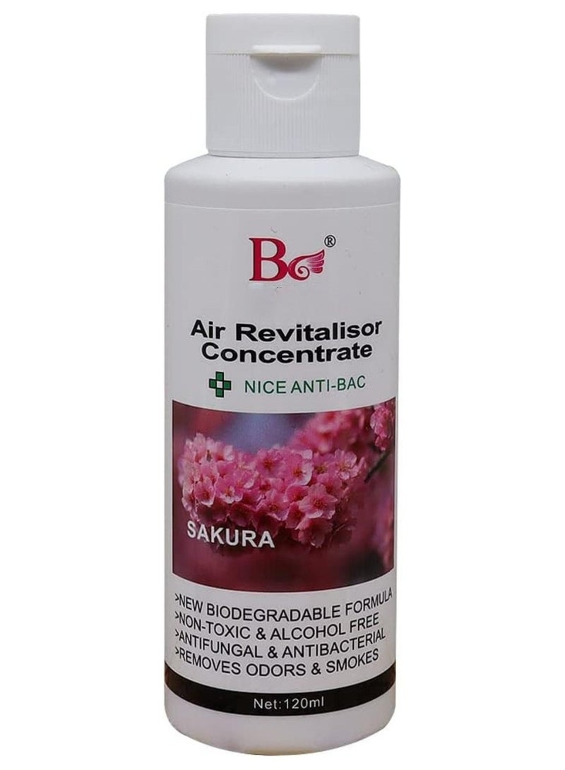 Sakura 120ML - Air Revitalisor Concentrate Water-Soluble Drops For Humidifier - Image 1